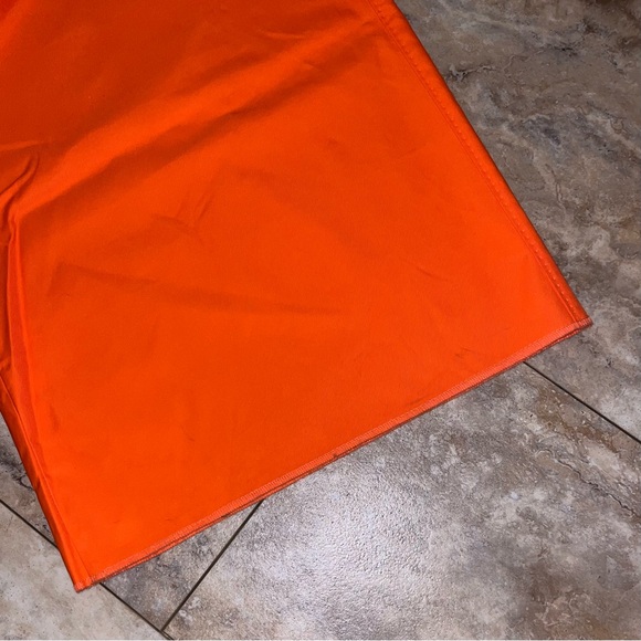 Off-White Nylon Oversized Pants Orange Tailoring Fit Size 48 - Picture 12 of 14